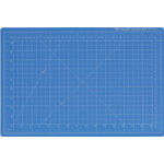 Dahle Vantage Self Healing Cutting Mat: Blue, 9" x 12" Cut Size