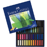 Faber-Castell Studio Quality Mini Soft Pastel: Cardboard Box of 48