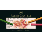Faber-Castell Polychromos Artists Pastel: Cardboard Box of 12