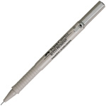 Faber-Castell Ecco Pigment Fibre-tip Pen, Black: 0.1 mm, Pack of 10