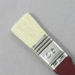 Hog Bristle Series 200: Wide Flat Size 20 Brush