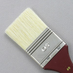 Hog Bristle Series 200: Wide Flat Size 40 Brush