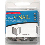Logan 1/2" (12mm) V-Nail Hard, 4 Packs: 800 V-Nails