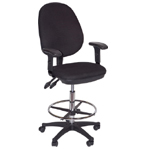 Martin Grandeur Manager's Draft High Chair Black: Model # 91-02606115 