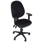 Martin Grandeur Manager's Desk High Chair Black: Model # 91-02609115 