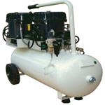 Silentaire Val-Air 150-50 AL Silent Running Airbrush Compressor: Oil Lubricated