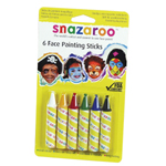 Colart Snazaroo Face Painting Sticks : Set of 6