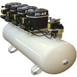Silentaire Sil-Air 200-100 Silent Running Airbrush Compressor: Oil Lubricated