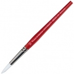 Winsor & Newton University Synthetic Acrylic and Oil Brushes: Size 1, Round, Short Handle