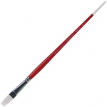 Winsor & Newton University Synthetic Acrylic and Oil Brushes: Size 2, Flat, Long Handle