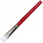 Winsor & Newton University Synthetic Acrylic and Oil Brushes: Size 2, Bright, Long Handle
