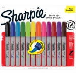 Sharpie Brush Marker: 12-Color Set