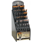 Royal & Langnickel Best Long Handle Majestic Taklon Acrylic and Oil Brushes Display