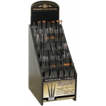 Royal & Langnickel Best Mini Majestic Taklon Watercolor and Acrylic Brushes Display