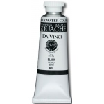 Da Vinci Artist's Gouache Opaque Watercolor: Black, 150ml Tube