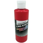 Createx Airbrush Paint: Brite Red, Transparent, 4 oz.