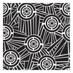 The Crafter's Workshop Design Template: Aboriginal, 12" x 12"
