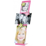 Mishu Magnetic Noteboard Set: Pink Board/Flower Magnets
