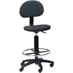 Mayline Multi-Task Drafting Chair: Foot Ring