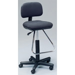 Martin Lafayette Drafting Height Seating Chair: Black, Model # 91-600804