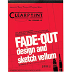 Clearprint 1000HP Isometric Grid Vellum 8.5" x 11" 50 Sheet Pad