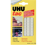 UHU Tac Removable Adhesive Putty: Tabs, 2.1 oz.