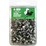 Moore Push-Pins: 1/2" Point, Box of 100