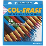 Col-Erase Erasable Color Pencil: 24-Color Set