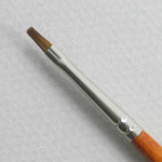 Kolinsky Sable Long Handle Bright Brush # 2 (Made in Russia)