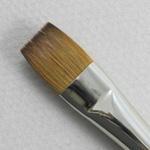 Kolinsky Sable Long Handle Bright Brush # 12 (Made in Russia)
