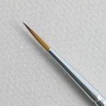 Winter Harvest Kolinsky Sable: Long Hair Round Size 1 Brush