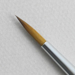 Winter Harvest Kolinsky Sable: Long Hair Round Size 5 Brush