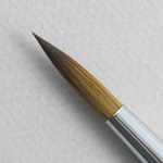 Winter Harvest Kolinsky Sable: Long Hair Round Size 8 Brush