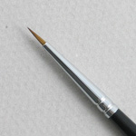 Winter Harvest Kolinsky Sable: Long Hair Round Size 3/0 Brush