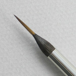Kolinsky Sable/Siberian Blue Squirrel Short Handle Reservoir Liner Brush # 6 (Made in Russia)