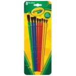 Crayola Art and Craft Brush Set: 8-Pack