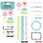 Hampton Art Mini Flip Flops Clear Stamp Set: Every Occasion