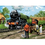 Royal & Langnickel Painting by Numbers Adult Set: Steam Train