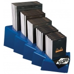 Rhodia Sketch/Memo Pad Display: 55 Assorted Pads, Black Cover