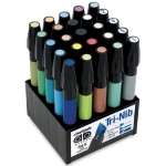 Chartpak AD Marker: 25-Color Art Director Set