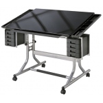 Alvin CraftMaster II Glass Top Deluxe Art & Drawing Table