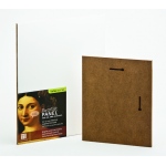 Ampersand 3/8" Flat Artist Panel with Hanging Slot: 10" x 10", Case of 10