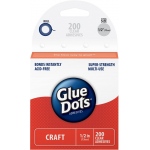 Glue Dots Value Pack Rolls: Craft, 1/2", 200 Count