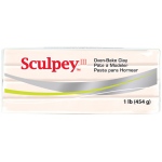 Sculpey III Polymer Clay: Beige, 1 lb. Bar