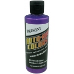 Auto-Air Colors Airbrush Paint: Purple, Iridescent, 4 oz. Bottle