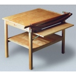 Ingento ClassicCut Maple Series Trimmer: Table Mounted Cutter with Guard Rail, 30"
