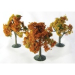 Wee Scapes Architectural Model Autumn Tree: Size 2.25"-2.5", Pack of 3
