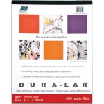 Grafix Matte Dura-Lar Film: 14" x 17", 25-Sheet Pad