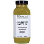 Williamsburg Cold Pressed Linseed Oil Medium: 16 oz. Bottle
