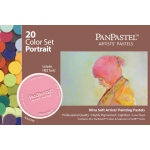 PanPastel Ultra Soft Artists' Painting Pastel: Portrait Set, 20-Color